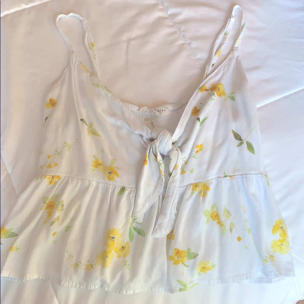 L.A. Hearts Floral Crop Top